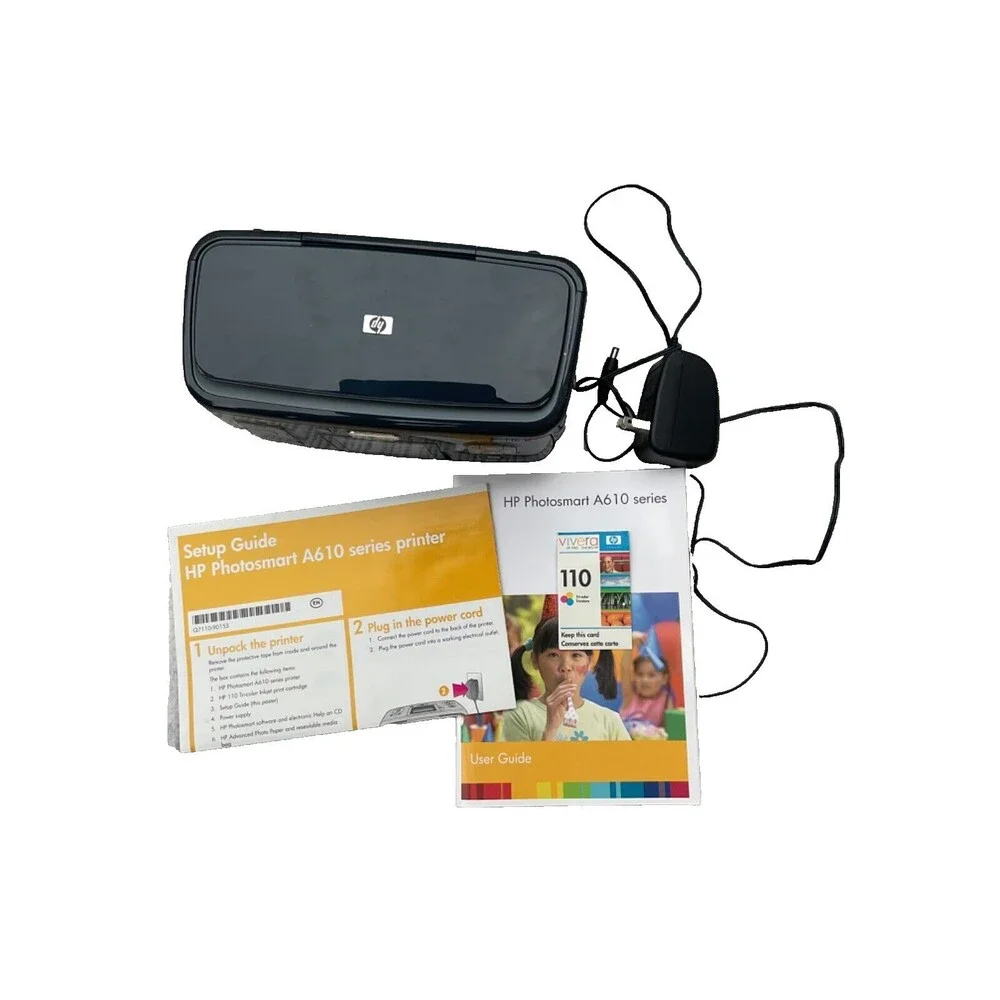 HP Photosmart A617 Compact Photo Printer Camera Pictures